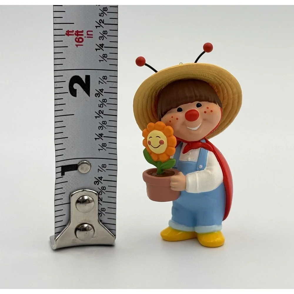 Hallmark Keepsake Ornament 1998 Gifted Gardener Ladybug Flower QX6736 Vintage